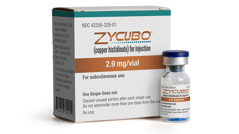 FDA Approves ZYCUBO for Menkes Disease